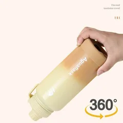 水筒 スポーツドリンク 1000ML 保温 保冷 直飲み 軽量 部活 ボトル ステンレスボトル マグボトル 大容量 水分補給 漏れにくい ハンドル付 持ち手付 洗いやすい 広口 かわいい おしゃれ M250315-201