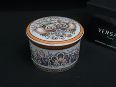 二子玉) ヴェルサーチ ローゼンタール VERSACE ROSENTHAL 灰皿 メデューサ オレンジ 美品 GIANNI VERSACE×Rosenthal（ヴェルサーチ・ローゼンタール）の食器をご