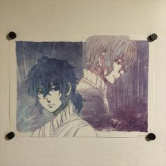 X2136 ◆曇天に笑う 外伝 白子と壱雨　A3サイズ クリアポスター