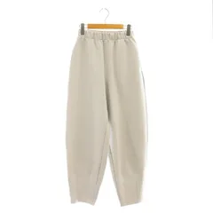 ザラ ZARA コクーンインターロックパンツ テーパード イージー S グレー /HK ■OS