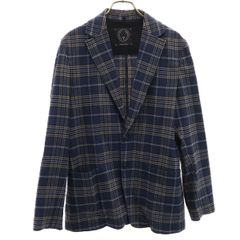 T-JACKET セットアップスーツ L パープルチェック イタリア製 - メルカリ