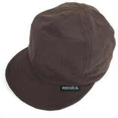 リッジマウンテンギア ベーシック キャップ Basic Cap 入手困難 RIDGE MOUNTAIN GEAR ブラウン系 - メルカリ