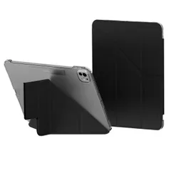 新品 【SwitchEasy】 iPad Pro 2024 M4 11 対応 ケース 手帳型 レザー 背面 クリア 5WAY スタンド 保護 カバー ペン収納 可能 オートスリープ 対応 [ iPadPro 2024年 アイパッドプロ 11 M4 対応 ] O