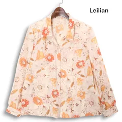 ハ*ノ様 【タグ付き美品】レリアン プラスハウス ボタニカルフラワーブラウス 1 108191_db07.jpg?20250611135911