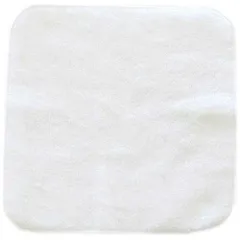 【新品・5営業日で発送】売れ筋 日本製 オーガニックコットン ハンカチタオル 淡色 (OG-H-001-WH)【入数:50】