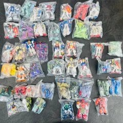 未使用保管品 バンダイ ガンダム HGシリーズ MSセレクション ミニフィギュア コンプリートセット 7種類 45体 ダブル ゼータ ザク / 514308