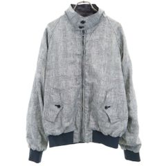 バラクータ ビームス 日本製 チェック柄 リバーシブル ジャケット 40 グレー BARACUTA BEAMS メンズ