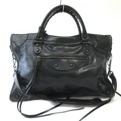 最終値下げ♡ 稀少カラー　BALENCIAGA ターコイズ レザー シティ 最終値下げ♡ 稀少カラー BALENCIAGA ターコイズ レザー シティ