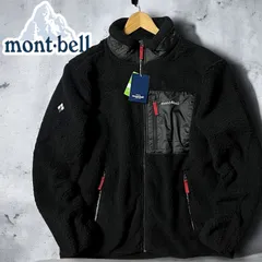 mont-bell モンベル 防風 防寒 保温 断熱 レギュラーフィット シングルジップ ボアフリース ボアジャケット ボアブルゾン ミドラージャケット メンズ スポーツ アウトドア レジャー 旅行 普段使い タウンユース 秋冬 AW FW ブラック系