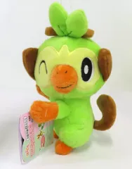 【中古】ぬいぐるみ サルノリ ほぺぴた ぬいぐるみ～ヤドン・ヒコザル・ツタージャ・サルノリ～ 「ポケットモンスター」