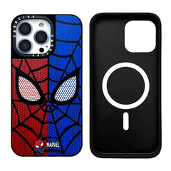 CASETiFY×Spider-Man スマホケース iPhone16ケース  magsafe対応 iPhone15ケース ファッション  iPhone14proケース iPhone13ケース