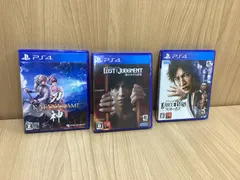 I652 PS4 ロストジャッジメント/ジャッジアイズ/侍道外伝 3点セット