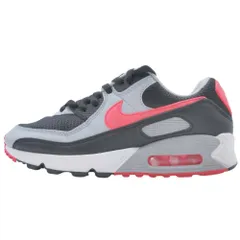 美品 2020年製 NIKE ナイキ AIR MAX 90 CZ4222-001 エアーマックス ロゴ スニーカー シューズ 靴 26.0cm 黒 赤 グレー メンズ 古着 中古 USED