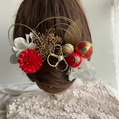 髪飾り　結婚式　成人式　卒業式　ウェディング　袴　和装　ヘアパーツ　前撮り　七五三