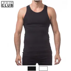 【新品】プロクラブ PRO CLUB【3枚セット】5.6 OZ リブ タンクトップ A-Shirt TankTop:112【size S～XL】【送料無料！】