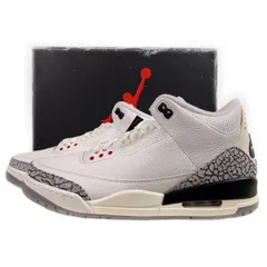 2024年最新】air jordan 3 retro white cementの人気アイテム - メルカリ