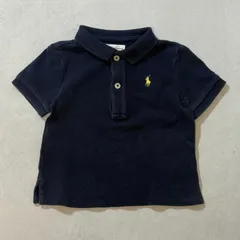 【80cm】Ralph Lauren S/S Polo Shirt / ラルフローレン　半袖　ポロシャツ　紺　ネイビー