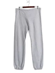 【お得なクーポン配布中!】 80s USA製 チャンピオン リバースウィーブ スウェット パンツ メンズ XL / ヴィンテージ 目無し 無地 ヘビーウェイト 裏起毛 トレーナー 灰