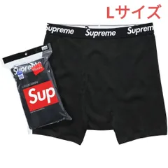 [Supreme×HANES] BOXER BRIEFS Black (L) ボクサーブリーフ ブラック