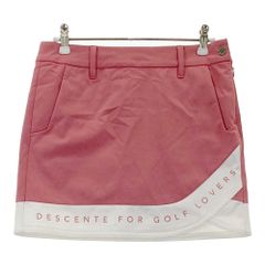 LUXE】ハイテンショントリコットフレアスカートS ピンクデサントゴルフ