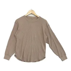 UNIQLO ユニクロ S レディース 長袖ワッフルTシャツ　ロンT 20240919-0026