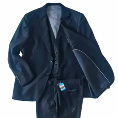 【アウトレット】フォーマル ブラックスーツ 3点セット シングル２つボタンスーツ リバーシブル ベスト スラックスパンツ ウエストアジャスター仕様 2905500 BE5 冠婚葬祭 礼服 喪服 通年