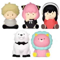 【中古】トレーディングフィギュア 全5種セット 「ちゃびちゃび SPY×FAMILY ソフビフィギュア」