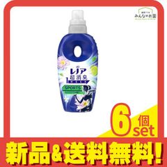 レノア超消臭1WEEK SPORTS フレッシュシトラスの香り 本体ボトル 490mL 6個セット まとめ売り
