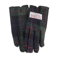 ハリスツイード Harris Tweed チェック柄手袋 スマホタッチ対応 レディース 表記無 のサムネイル