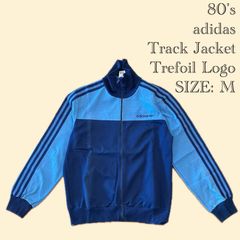 80's adidas "Trefoil Logo" Track Jacket - M