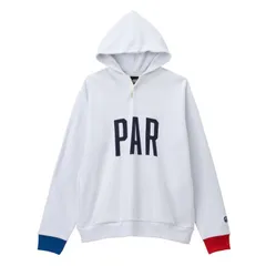 カンタベリー ラガースウェットフーディ(メンズ) フランス パリ L ホワイト #RA43028-10 RUGGER SWEAT HOODY FRANCE PARIS CANTERBURY 新品 未使用のサムネイル