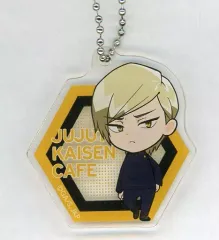 【中古】キーホルダー 七海建人 「呪術廻戦カフェ2023 懐玉・玉折 ミニキャラアクリルキーホルダー」