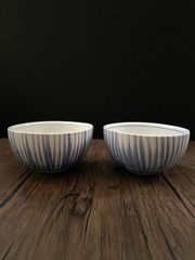 【ペアセット】美濃焼　小丼　多用丼　十草
