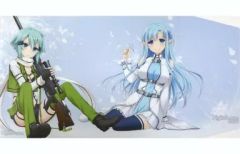 ソードアートオンライン ポスター＃N シノン - メルカリ