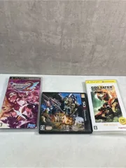 04.0018 任天堂  PSP ナムコ PSPSEEGA ゲームソフト 3個セット 箱・説明書付き