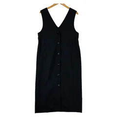 美品  green label relaxing グリーンレーベルリラクシング ユナイテッドアローズ タグ付き ジャンパースカートワンピース sizeF/ブラック