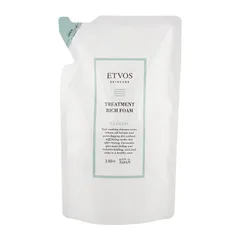 ETVOS エトヴォス トリートメントリッチフォーム(詰め替え用) 130ml 敏感肌 保湿洗顔 乾燥肌 シトラス精油の香り[ネコポス]のサムネイル