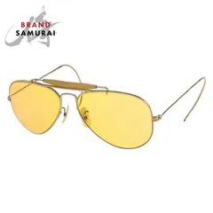 Ray-Ban レイバン ヴィンテージ ボシュロム アビエーター ゴールド メタル 58◻︎14 サングラス 男女兼用 メンズ 500254【中古】