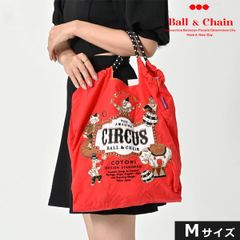 【爆速配送】再入荷！【送料無料】【即納】 Ball＆Chain ボールアンドチェーン 正規品  COTORI コトリ コラボ ver. C.CIRCUS Mサイズ バッグ エコバッグ トートバッグ 刺繍 ギフト A4 321007