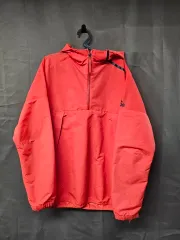 adidas(アディダス) オレンジ色 アノラック ウインドブレーカー XL