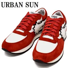 アーバンサン URBAN SUN VINCENT 205 ヴィンセント スニーカー 靴 シューズ ランニングモデル ローカット メンズ 39 40 41 42 レッド ホワイトのサムネイル