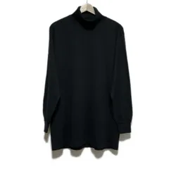 ダンヒルスポーツ　カシミア　ニットセータ　ネイビー紺×グリーン系　Lサイズ　美品 ダンヒルスポーツ カシミア ニットセータ ネイビー紺×グリーン系