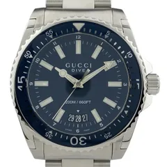 2026年最新】グッチ GUCCI DIVE クオーツ メンズ 腕時計 YA136213