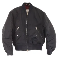 Acne Studios (アクネ スティディオス) Clea Bomber MA-1 ボンバージャケット ブラック 12A176のサムネイル