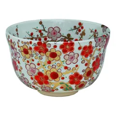 ほぼ未使用 茶道具 宮地英香作 仁清写四季茶碗 銘瑞雲 大徳寺大橋香林 花押 書 ほぼ未使用 茶道具 宮地英香作 仁清写四季茶碗 銘瑞雲 大徳寺