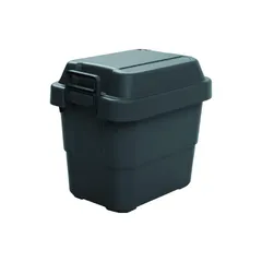 【新品】 トラスコ中山(TRUSCO) トランクカーゴ 収納ボックス 黒 20L BLKC-20
