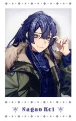 【中古】キャラカード 長尾景(枠ホワイト) 「バーチャルYouTuber にじさんじ ウィンターデート2024～Memorial Gift ＆ Snowy Tales～ ランダムチェキ風カード Aグループ」