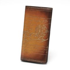 ベルルッティ / BERLUTI　エスパス スクリットレザー ロングウォレット / 長財布　ヴェネチア カーフレザー　ブラウン/ゴールデンパティーヌ  【中古】 商品番号 S-158633