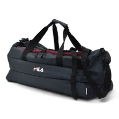 [フィラ] ブランド ロゴ ボストン ボストンバッグ ３way (ネイビー/レッド)