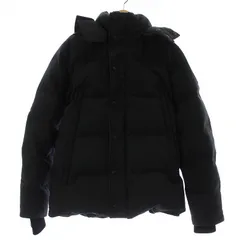 カナダグース CANADA GOOSE WYNDHAM PARKA FUSION FIT ウィンダムパーカフュージョンフィット ダウンジャケット コヨーテファー ロゴワッペン L 黒 ブラック 3808MA /AQ ■GY18のサムネイル